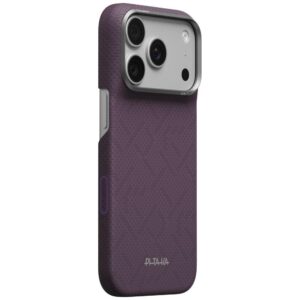 Case PITAKA Edge PTK Weaving-Charoite MagSafe for iPhone 18 Pro / 17 Pro Purple