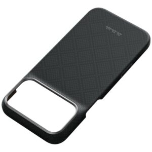 Dėklas PITAKA Edge Argyle MagSafe, skirtas iPhone 18 Pro Max / 17 Pro Max, bazalto juodas - Image 6