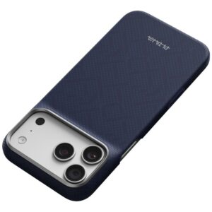 Case PITAKA Edge PTK Weaving-Sapphire MagSafe for iPhone 18 Pro Max / 17 Pro Max Blue - Image 3