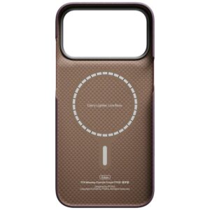 Case PITAKA Edge PTK Weaving-Charoite MagSafe for iPhone 18 Pro Max / 17 Pro Max Purple - Image 7