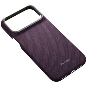 Case PITAKA Edge PTK Weaving-Charoite MagSafe for iPhone 18 Pro Max / 17 Pro Max Purple - Image 6