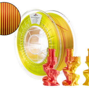 3D plastikas PLA dvipusis Magic silk SOLAR FLARE (geltonas, raudonas) 1kg Spectrum