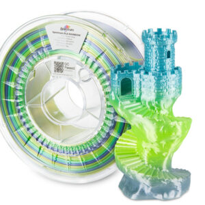 3D plastikas PLA silk Rainbow FROST GLOSS 1kg SPECTRUM