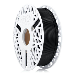 3D plastikas PLA juodas 1.75mm 1kg Rosa3D