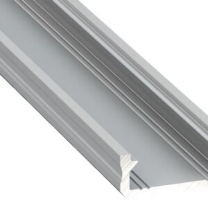 Profilis aliuminis anoduotas LED juostoms paviršinis, D, 2.02m LUMINES