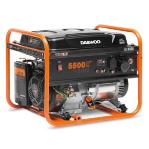 Daewoo GDA 6500 variklis-generatorius 5000 W 30 L Benzinas Oranžinė, Juoda - Image 1