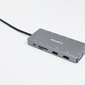 Canyon DS-12 USB 3.2 Gen 1 (3.1 Gen 1) Type-C Pilka - Image 3