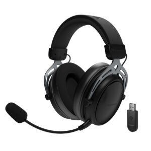 GENESIS Toron 706 Laisvų rankų įranga Vielinis ir Bevielis Su lankeliu Žaidimams C tipo USB Bluetooth Juoda