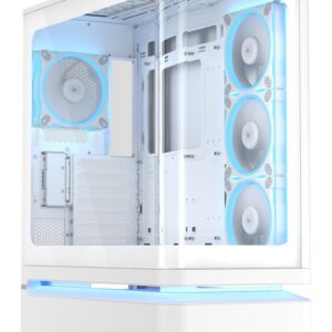 ASUS PRIME AP304 TG ARGB WHITE Balta
