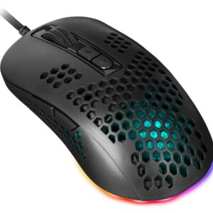 Laidinė, optinė žaidimų pelė DEFENDER GM-620L SHEPARD 12800dpi 7P apšviesta žaidimų pelė