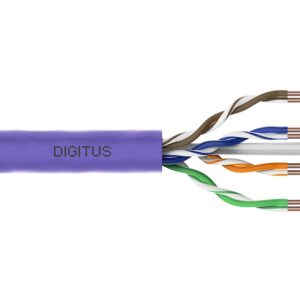 Digitus DK-1616-VH-1 tinklo kabelis Violetinė 100 m Cat6 U/UTP (UTP)