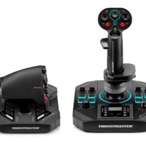 Thrustmaster Sol-R 4 HOTAS Juoda USB Vairasvirtė + variklio valdymo svirtis Analoginis / skaitmeninis PC - Image 1