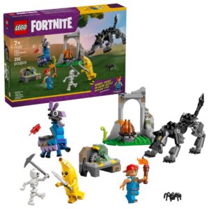 LEGO FORTNITE 77075 Peely ir Sparkplug's stovykla