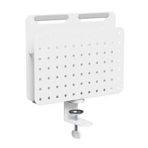 Activejet APB-006W stalo organizatorius – pasukama perforuota lenta su vertikaliu organizatoriumi, pilkai-balta
