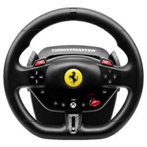 Thrustmaster T98 Ferrari 296 GTS Juoda USB Vairas + pedalai Analoginis / skaitmeninis PC, Xbox One, Xbox Series S, Xbox Series X, Xbox One X, Xbox One S - Image 2