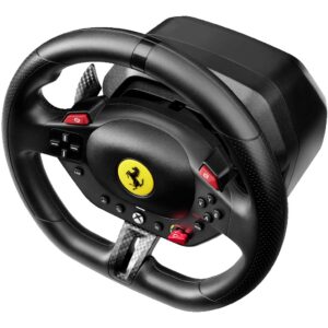 Thrustmaster T98 Ferrari 296 GTS Juoda USB Vairas + pedalai Analoginis / skaitmeninis PC, Xbox One, Xbox Series S, Xbox Series X, Xbox One X, Xbox One S - Image 3
