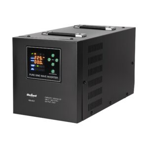 Nepertraukiamo maitinimo šaltinis 12V/230Vac 2200VA/1600W, UPS, sinusas, juodas, kilnojamas, POWER-2200-LFP4