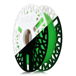 3D plastikas TPU 96A žalias šviečianti tamsoje žaliai 0.5kg Rosa3D