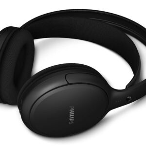 Philips SHC5200M2/12 Ausinės be mikrofono ir ausinės su mikrofonu Laisvų rankų įranga Bevielis Su lankeliu TV C tipo USB Juoda - Image 2