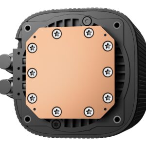 DeepCool LE360 V2 ZERO DARK Procesorius Aušinimo skysčiu rinkinys 12 cm Juoda 1 vnt - Image 2