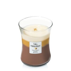 WoodWick 92904 vaško žvakė Kiti Karamelė, Vanilė Ruda, Balta, Geltona 1 vnt