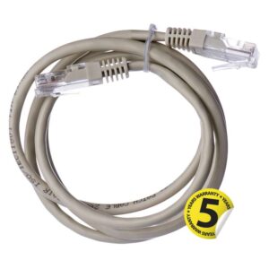 Kabelis UTP CAT5e LAN su 2xRJ45 jungtimis 1.0m - Image 1