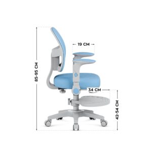 Sukamasis krėslas Junior 5.0 Blue - Image 3