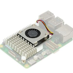 Ventiliatorius su radiatoriumi skirtas Raspberry Pi 5