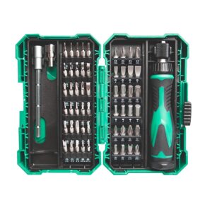 Atsuktuvo ir antgalių komplektas 57 dalių SD-9857M Pro'sKit