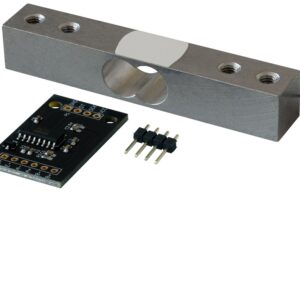 Joy-iT svorio jutiklis (Load Cell) (5 Kg) su stiprintuvo moduliu - Image 1