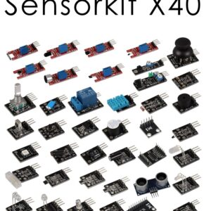 Įvairių jutiklių, valdiklių komplektas (40vnt) skirtas Raspberry bei Arduino JOY-IT - Image 1