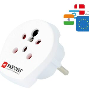 Adapteris Indijos / Izraelio / Danijos lizdas - EU kištukas 230V 16A SKROSS - Image 1