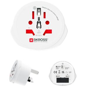 Adapteris UK kištukas - universalus lizdas 230V 7A SKROSS