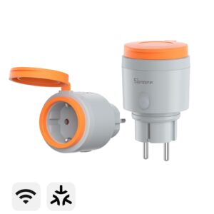 Išmanusis lauko kištukinis lizdas S61s, Wi-Fi, Matter, IP44, 16A, F tipo, S61STPF-PM-O, SONOFF