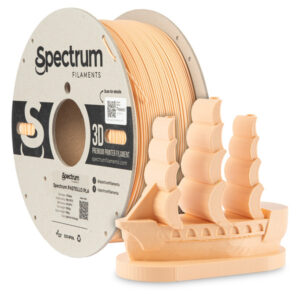 3D plastikas PLA Pastelinis APRICOT ORANGE 1kg SPECTRUM - Image 1