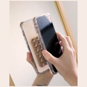 Universal suction cup Skinarma Stax MagSafe for phone champagne - Image 3
