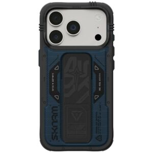 Case Skinarma Phantom MagSafe + Grip Stand for iPhone 18 Pro / 17 Pro blue