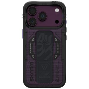 Case Skinarma Phantom MagSafe + Grip Stand for iPhone 18 Pro / 17 Pro burgundy