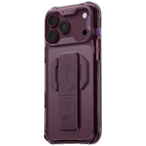 Case Skinarma Helio CE Grip Stand for iPhone 18 Pro Max / 17 Pro Max burgundy - Image 3