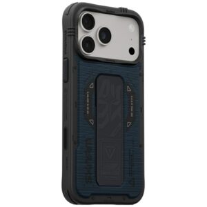 Case Skinarma Phantom MagSafe + Grip Stand for iPhone 18 Pro Max / 17 Pro Max blue - Image 2