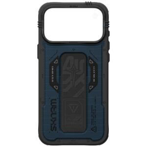 Case Skinarma Phantom MagSafe + Grip Stand for iPhone 18 Pro Max / 17 Pro Max blue - Image 4