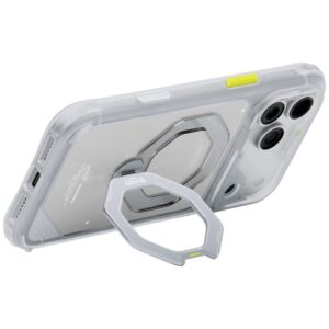 Case Skinarma Saturn MagSafe + Rotating Kick Stand do iPhone 18 Pro Max / 17 Pro Max Frost - Image 5