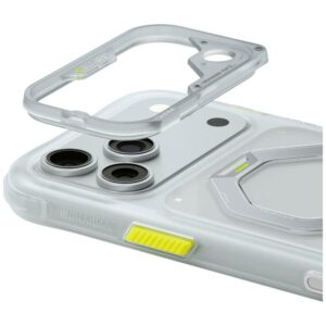 Case Skinarma Saturn MagSafe + Rotating Kick Stand do iPhone 18 Pro Max / 17 Pro Max Frost - Image 6