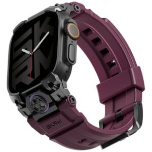Watch Strap Skinarma Talon for Apple Watch Ultra 49mm burgyndy