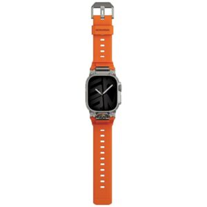Watch Strap Skinarma Talon for Apple Watch Ultra 49mm orange - Image 2