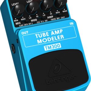 Behringer TM300 efektų pedalas Juoda, Mėlyna