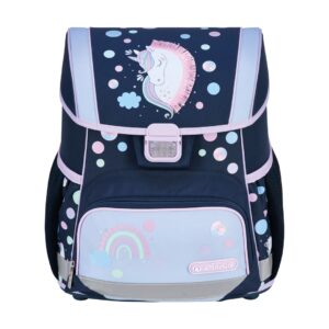 Herlitz Loop Plus Unicorn Dreams mokyklinių krepšių rinkinys Mergaitės Poliesteris Tamsiai mėlyna, Rožinė - Image 2