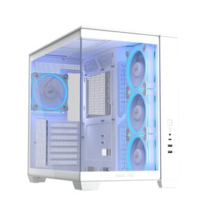 Asus A32 PLUS TG ARGB WHITE korpusas