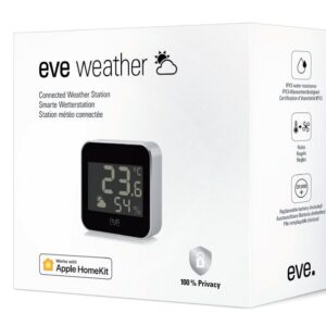 Eve 10EBS9901 temperatūros / drėgmės jutiklis Vidaus / lauko Temperatūros ir drėgmės jutiklis Laisvai stovintis Bevielis