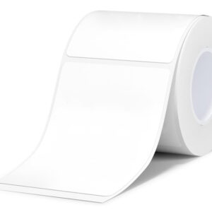 Lipnios etiketės baltos 40x60mm 125 vnt. Niimbot